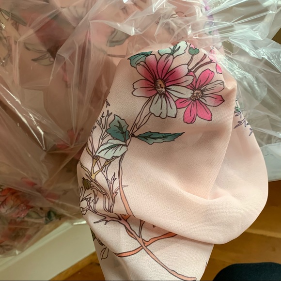 Sleeveless Full Length Floral Monique Lhuillier - Picture 6 of 8